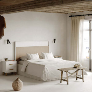 DORMITORIO-399-95 CONJUNTO CABECERO + 2 MESITAS desde 399,95€
