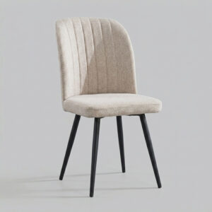 SILLA DE COMEDOR RYRO - DISEÑO NÓRDICO CON COSTURAS VERTICALES
