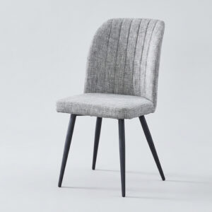 SILLA DE COMEDOR RYRO - DISEÑO NÓRDICO CON COSTURAS VERTICALES