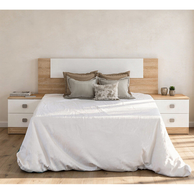 CHAMPION_MATRIMONIO-IA PACK DORMITORIO DE MATRIMONIO - CABECERO Y 2 MESITAS