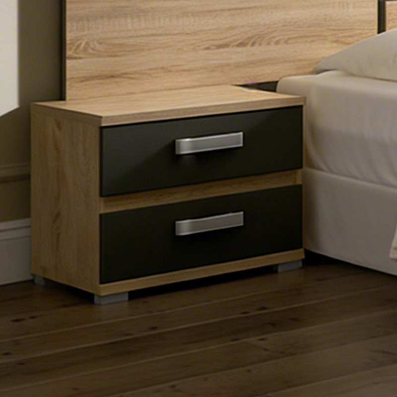 CONJUNTO DORMITORIO - CABECERO LED+ 2 MESITAS