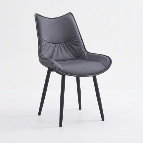 SILLA-TALISCA-GRIS SILLA DE COMEDOR TALISCA - DISEÑO ERGONÓMICO EN PU